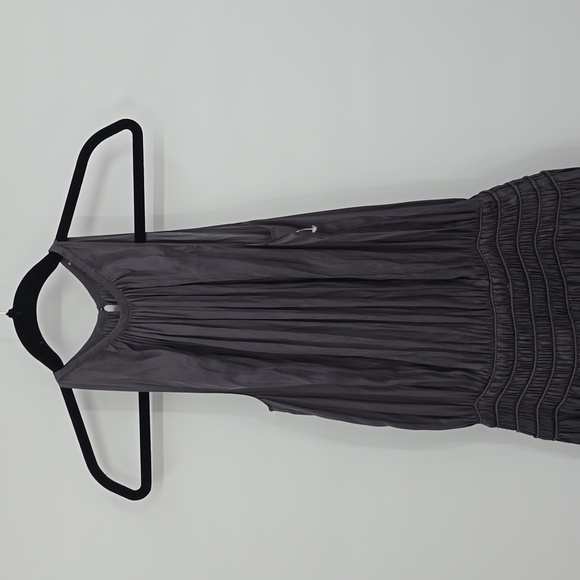 Ramy Brook Audrey Silky Grey Dress Size M - Picture 2 of 9